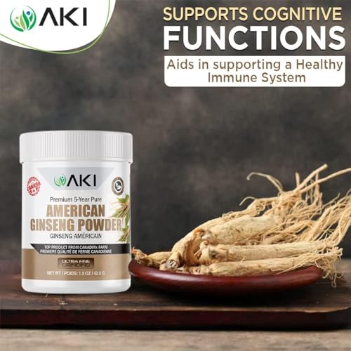 Polvo de ginseng con 4% de ginsenósidos