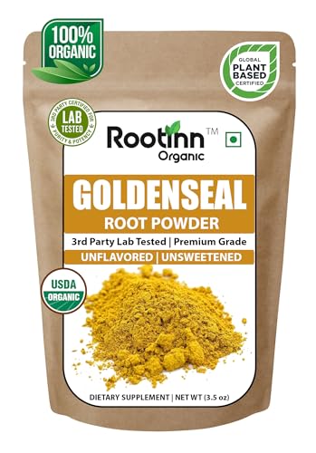 Polvo de Goldenseal orgánico puro