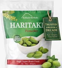 Polvo de Haritaki orgánico natural