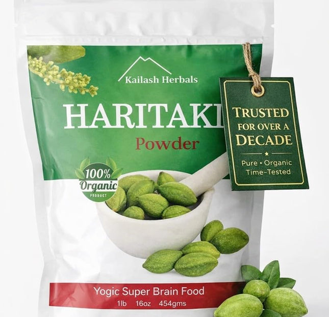 Polvo de Haritaki orgánico natural