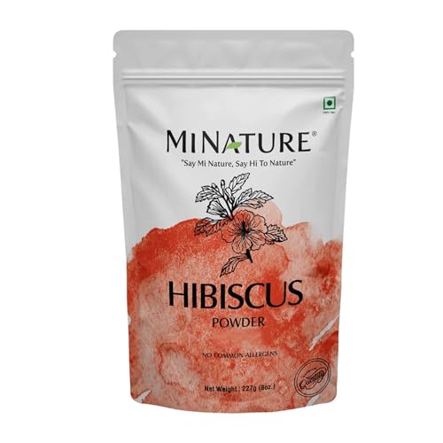 Polvo de hibisco natural para té