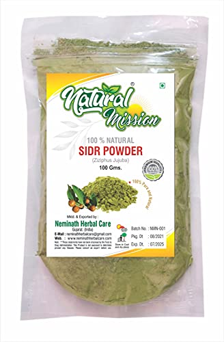 Polvo de hojas de sidr natural