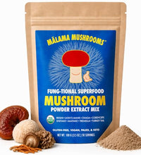 Polvo de hongos Malama para energía