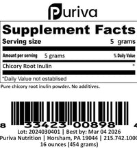 Polvo de inulina de alta calidad Puriva