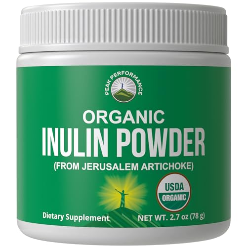 Polvo de inulina orgánica para digestión