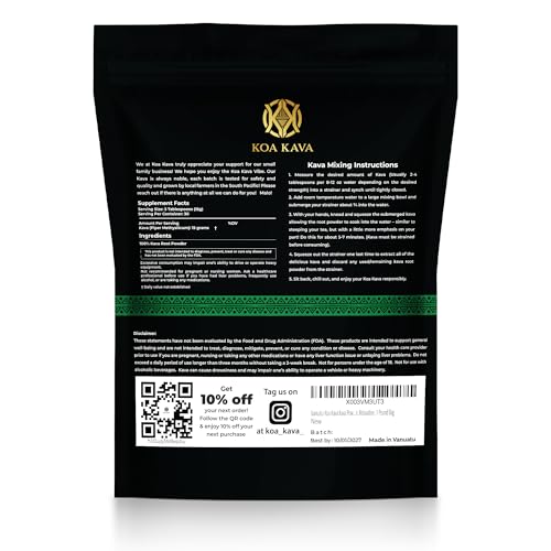 Polvo de Kava Kava para bienestar