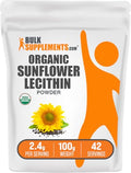 Polvo de lecitina de girasol orgánica