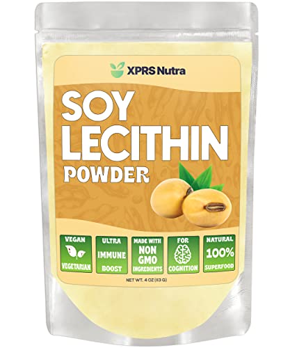 Polvo de lecitina de soya natural