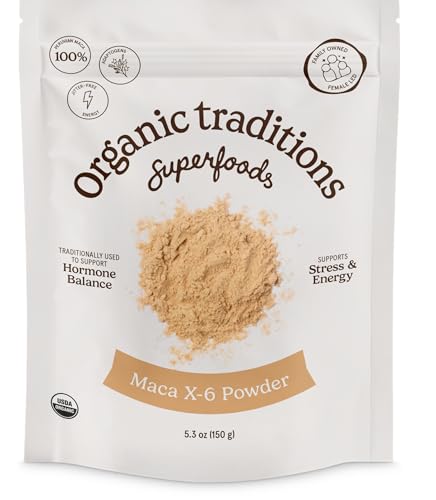 Polvo de maca orgánica para energía