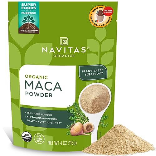 Polvo de maca orgánico para smoothies