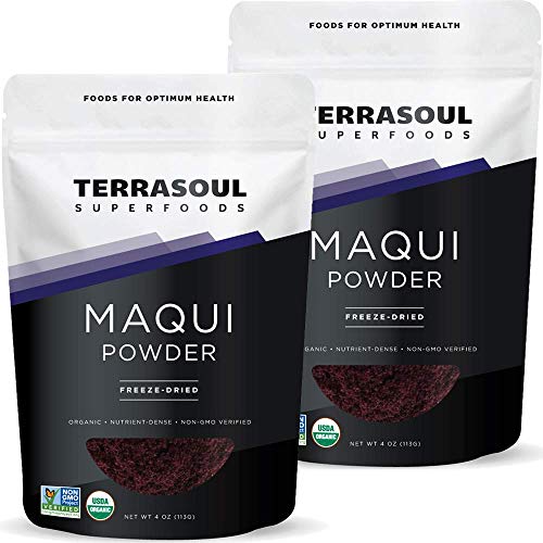 polvo de maqui orgánico para batidos