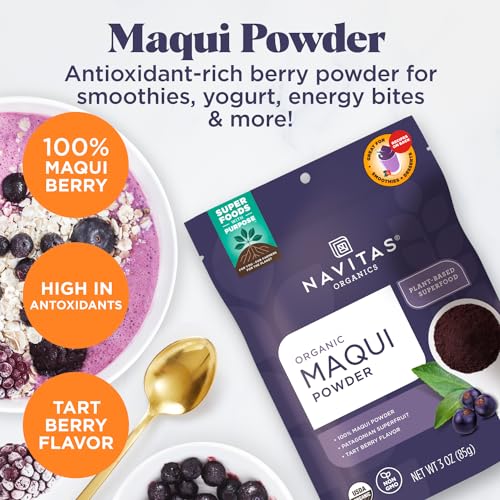 Polvo de maqui sin gluten para batidos