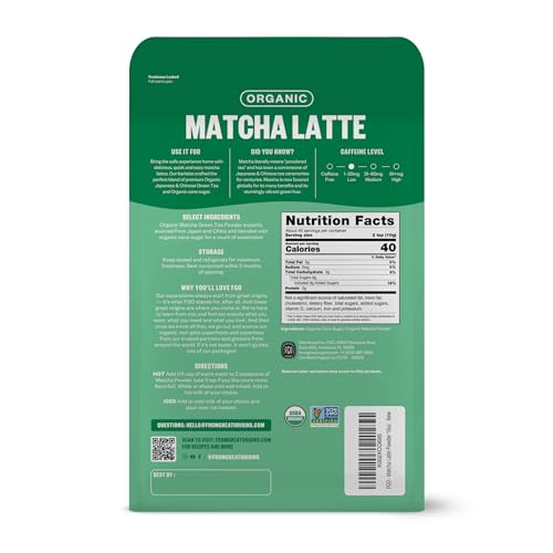 polvo de matcha para infusiones