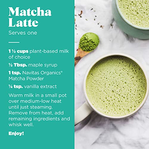 Polvo de matcha para lattes cremosos