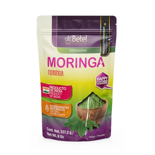 Polvo de Moringa Oleifera 100% puro