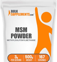 Polvo de MSM para articulaciones