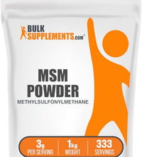 Polvo de MSM para articulaciones