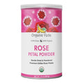 Polvo de pétalos de rosa para té