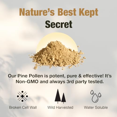 Polvo de polen para salud óptima