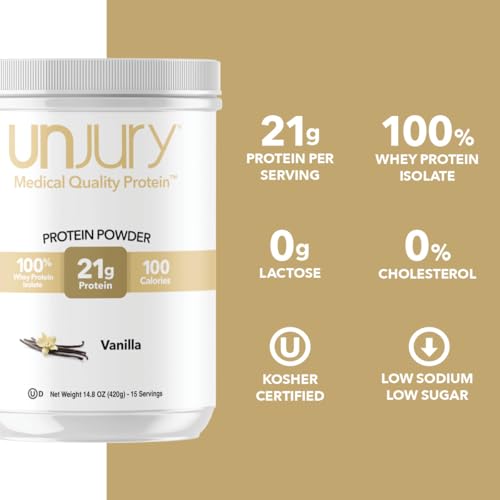 Polvo de proteína sin gluten Unjury
