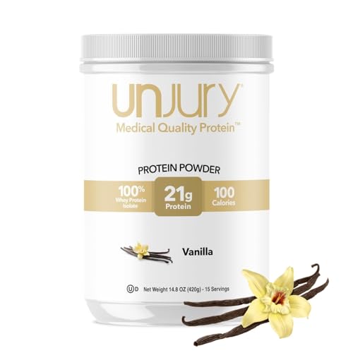 Polvo de proteína whey Unjury vainilla