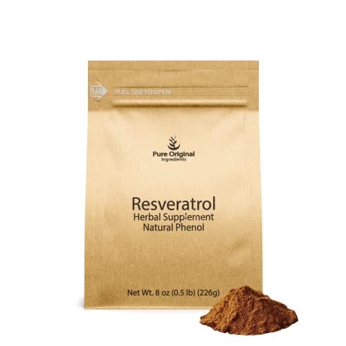 Polvo de resveratrol puro y natural