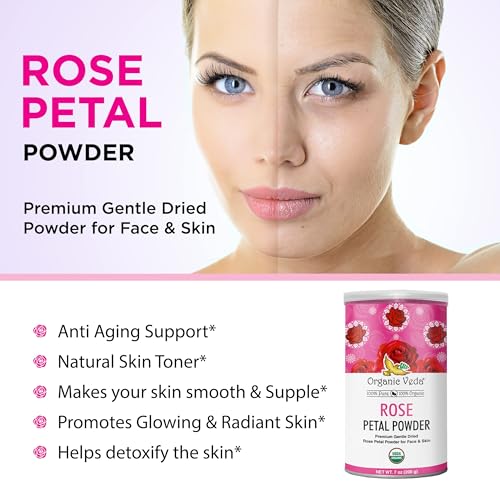 Polvo de rosa para infusiones naturales