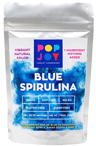 Polvo de spirulina azul orgánico