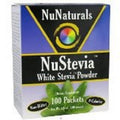 Polvo de stevia blanca natural