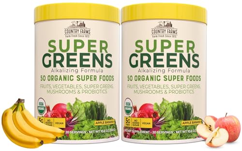 polvo de super greens orgánico