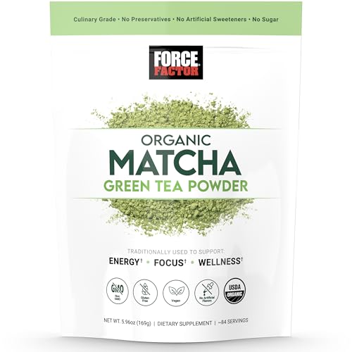 Polvo de té verde matcha Force Factor