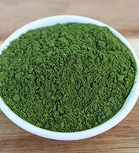 Polvo de trigo verde para energía diaria