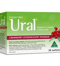 Polvo efervescente Ural de arándano para cistitis