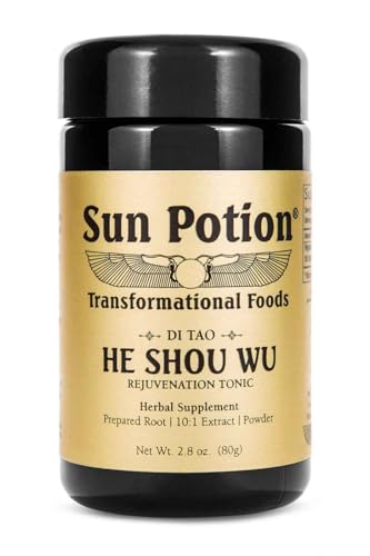 Polvo He Shou Wu para rejuvenecer