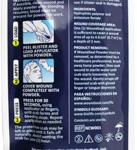 Polvo hemostático para uso fácil
