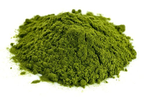 Polvo superalimentario verde orgánico para energía
