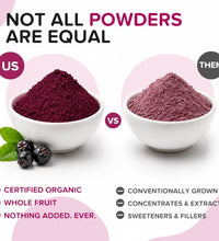 Polvo vegano de aronia para energía