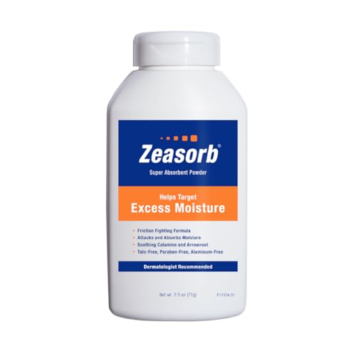 Polvo Zeasorb para controlar humedad
