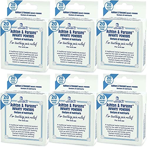 polvos para bebés Ashton & Parsons para aliviar cólicos