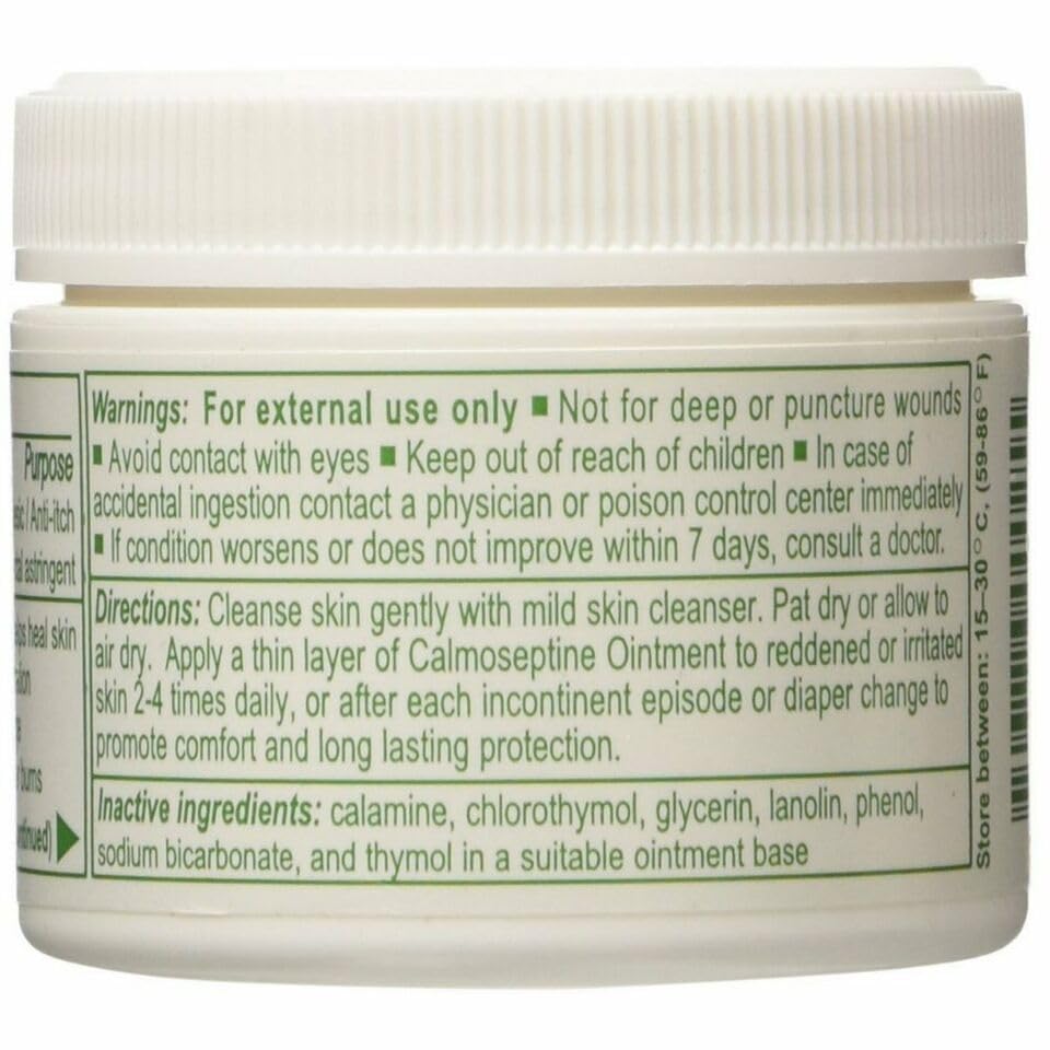 Pomada Calmoseptine para piel sensible