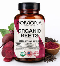 Pomona Betabel Orgánico 1350 mg Tabletas