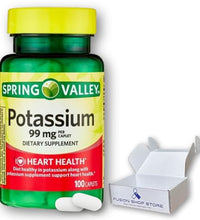 Potasio 99mg para energía diaria