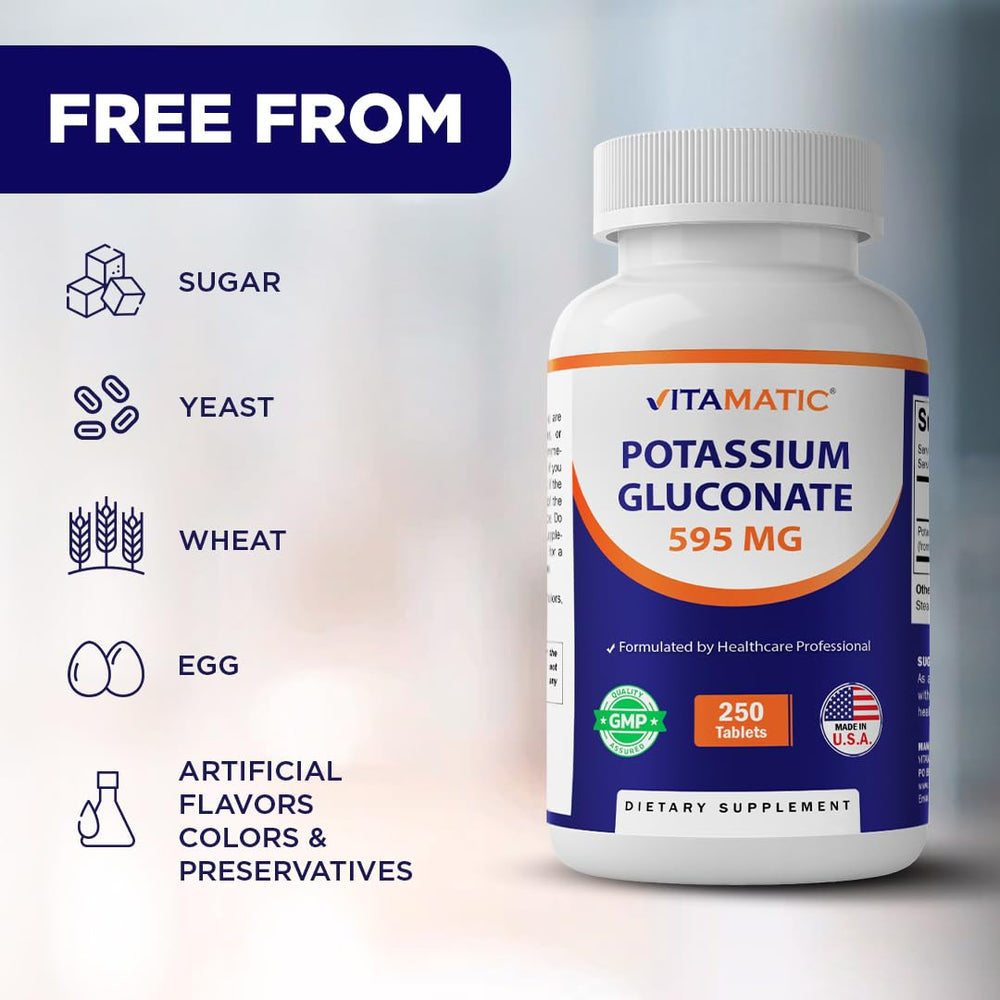 Potasio en tabletas Vitamatic