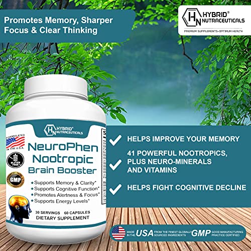 Potenciador cognitivo NeuroPhen de Hybrid Nutraceuticals