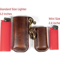 Pouch de cuero genuino para llaveros