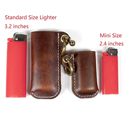Pouch de cuero genuino para llaveros