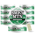 pouches caffeinados smokey mountain sabor wintergreen