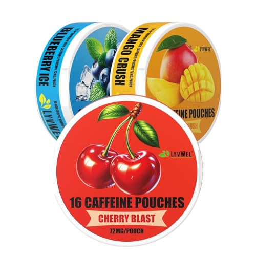 Pouches de energía LyvWel sabor cereza
