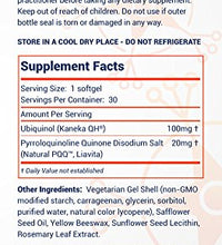 PQQ natural para claridad mental
