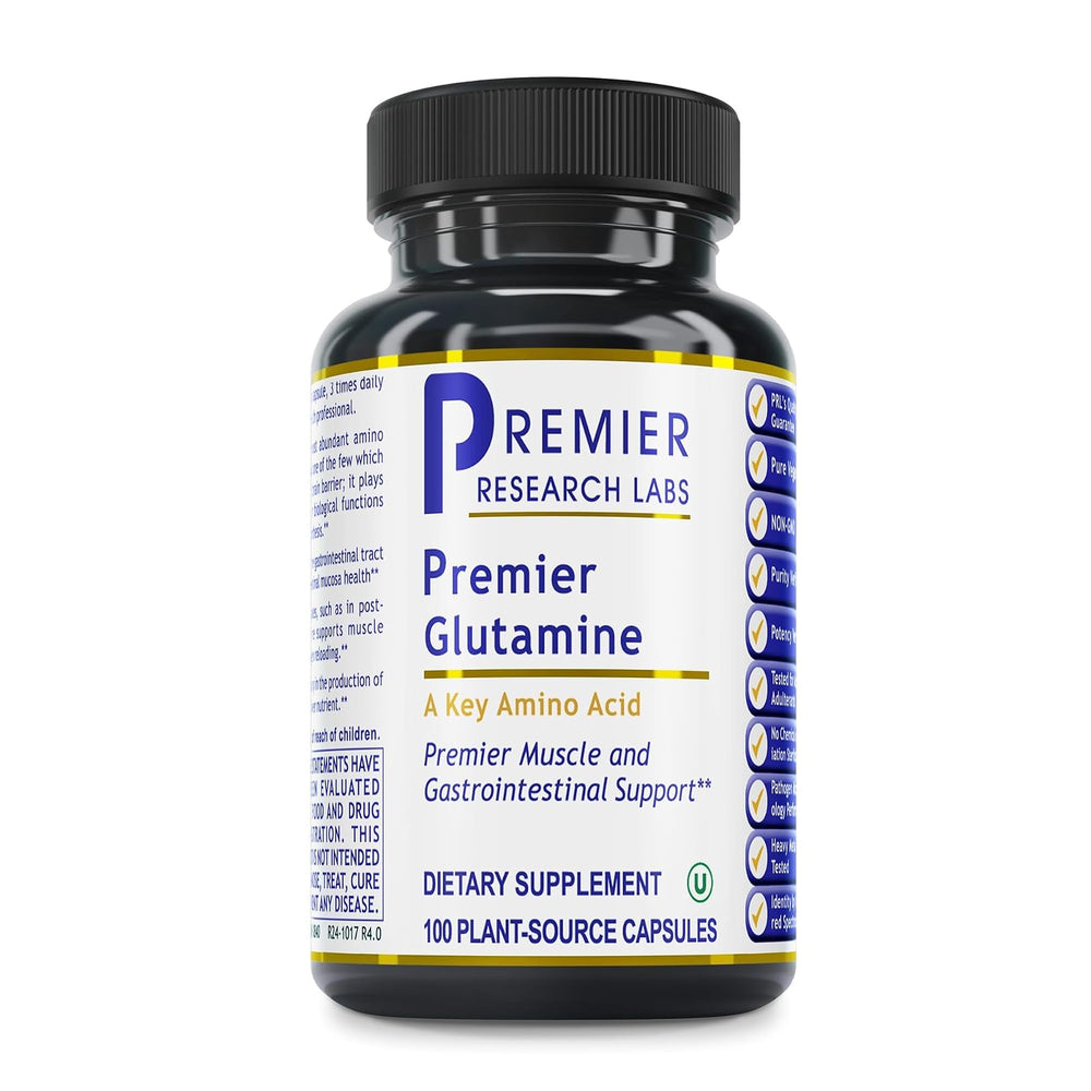 Premier Glutamina 500 mg cápsulas